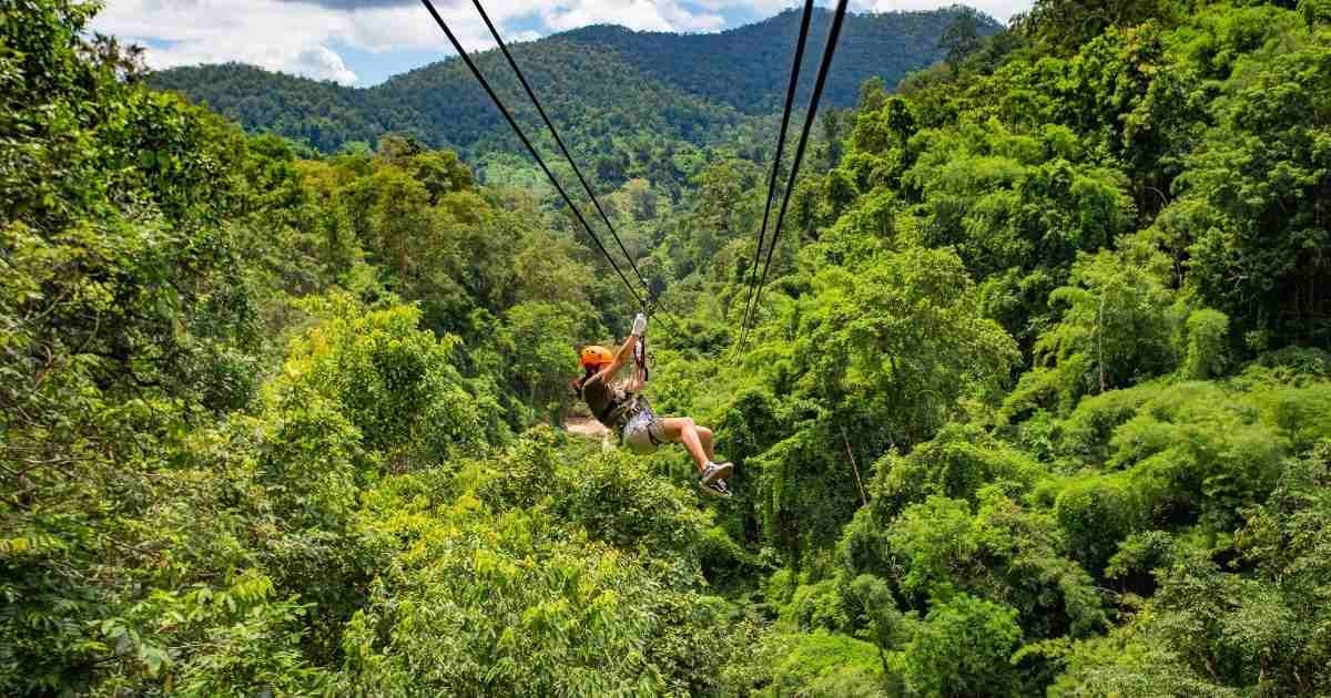 Ziplining In Guatemala