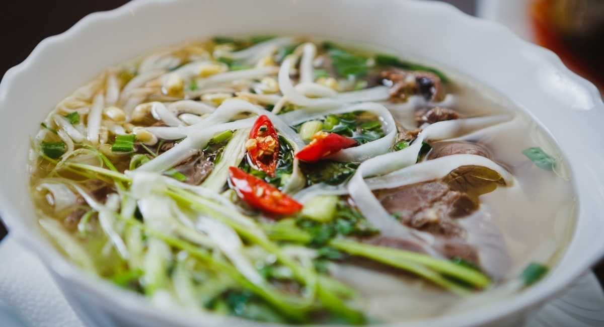 Traditional Vietnamese Pho Dish