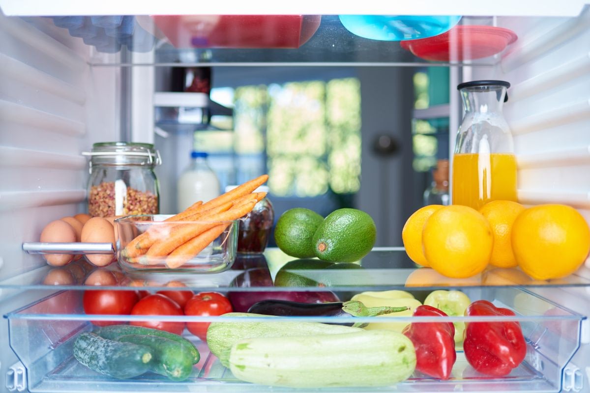 Zero Waste Week: 5 Tips for Greener Travel 2 fridge full of fresh food