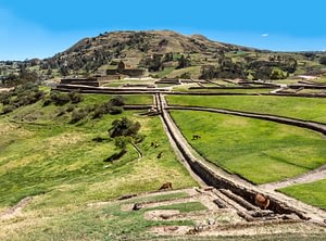 Ingapirca, Inca wall and town, largest known Inca ruins in Ecuador
