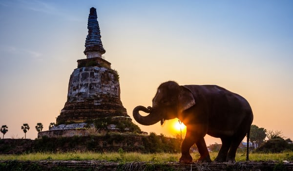 Sunset Thai countryside in Thailand beyond tourism Beyond Tourism